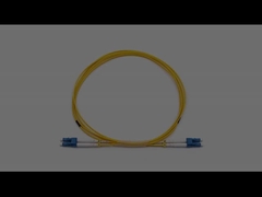 Cable de parche de fibra óptica de 2,0 mm de color amarillo