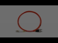 Cable de parche de fibra óptica de 2,0 mm de color naranja