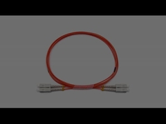 Cable de parche de fibra óptica de 2,0 mm de color naranja