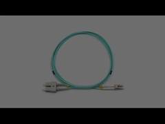 Cable de parche de fibra óptica de 2,0 mm de interior LC a SC Duplex Multimodo OM3 OFNR