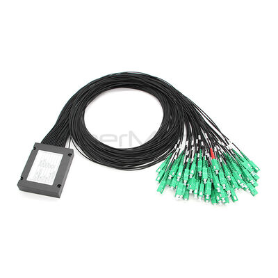 Pre-Connectorized 1×64 PLC Splitter for FTTH – Ruggedized Cassette Optical Splitter